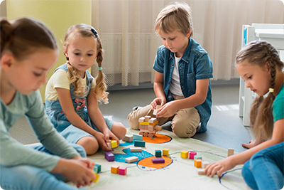 Scientific Study preschool management system helps kids to engage in playful and educational activities